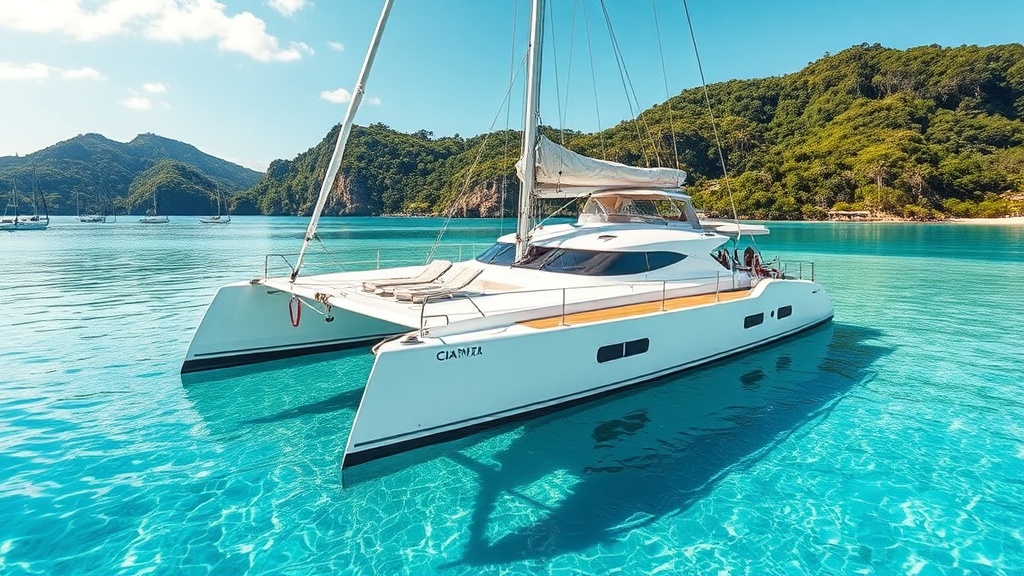 Koh Tan + Pig Island power catamaran